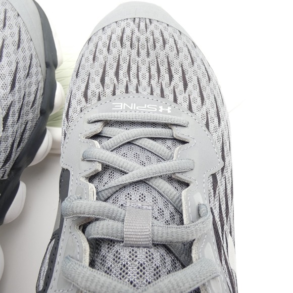 Under Armour Spine Disrupt 1266218-035 Mens 13 Running Shoes Gray Black Sneakers - Picture 8 of 11